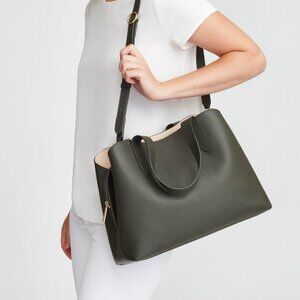 Cuyana Zippered Satchel
